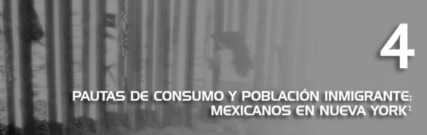 Pautas de consumo y población inmigrante: mexicanos en Nueva York